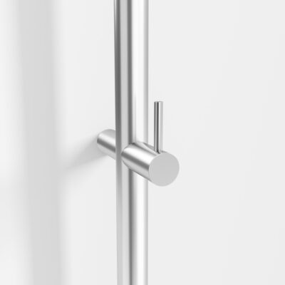 SS304 El-Håndklædetørrer 180 cm Poleret Stål