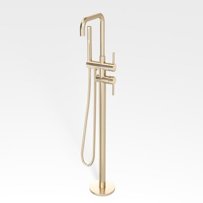 SS304 Kararmatur Fritstående Børstet Guld