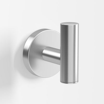 SS304 Håndklædekrog Poleret Stål