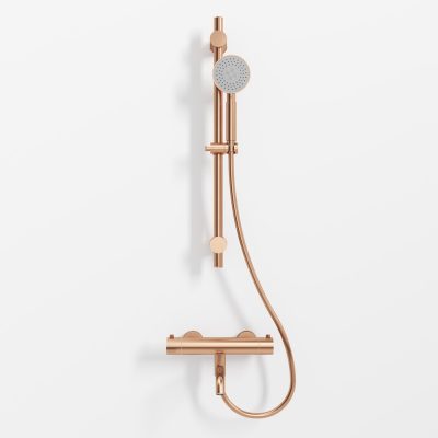 SS304 Kararmatur M. Glidestang Børstet Kobber