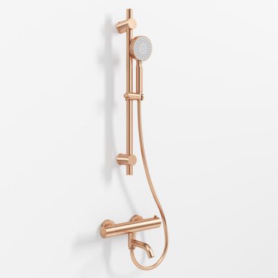 SS304 Kararmatur M. Glidestang Børstet Kobber