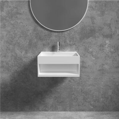 Hvidt O-Box-2 Vask 50x50 Hvid Hvidt O-Box-2 Vask 50x50 Hvid