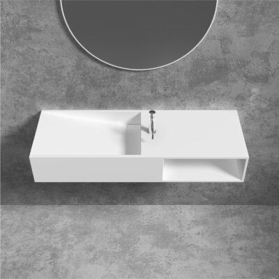 Hvidt O-Box-4 Vask 120x42 Hvid Hvidt O-Box-4 Vask 120x42 Hvid