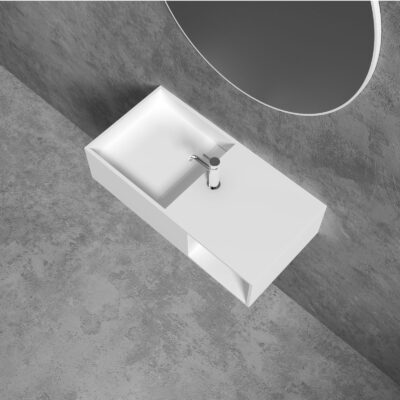 Hvidt O-Box-3 Vask 80x40 Hvid Hvidt O-Box-3 Vask 80x40 Hvid