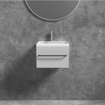 Hvidt Hang Vask 40x40 Hvid Hvidt Hang Vask 40x40 Hvid