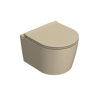 Globo Forty3 Væghængt Toilet 43x36 Beige