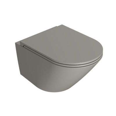 Globo Forty3 Væghængt Toilet 52x36 Lysegrå