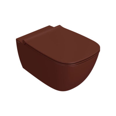 Globo Genesis Væghængt Toilet 55x36 Sepia Brun