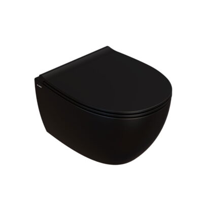 Globo 4ALL Væghængt Toilet 48x37 Mat Sort