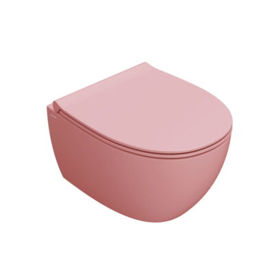 Globo 4ALL Væghængt Toilet 48x37 Lyserød