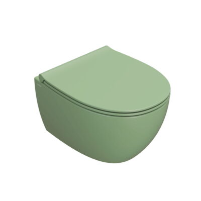 Globo 4ALL Væghængt Toilet 48x37 Lime Grøn