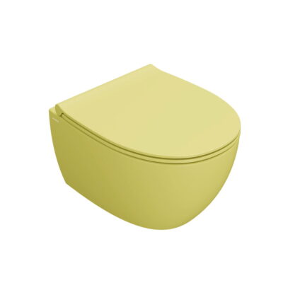 Globo 4ALL Væghængt Toilet 48x37 Gul