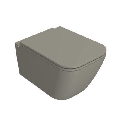 Globo Stone Væghængt Toilet 52x36 Sand