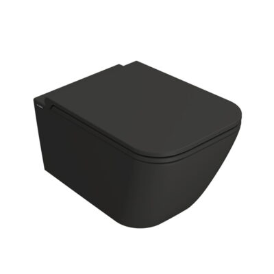 Globo Stone Væghængt Toilet 52x36 Taupegrå