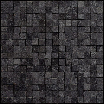 Rora Nero (1,5x1,5)30x30 Mat Mosaik