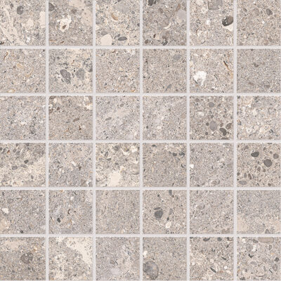 Tonda Argento 30x30 Mat Mosaik