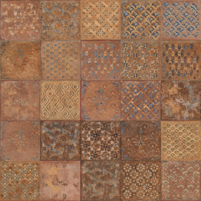 Pesaro Retro Cotto 20x20 Mat