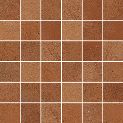 Pesaro Terracotta 30x30 Mat Mosaik