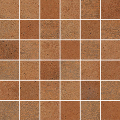 Pesaro Terracotta 30x30 Mat Mosaik