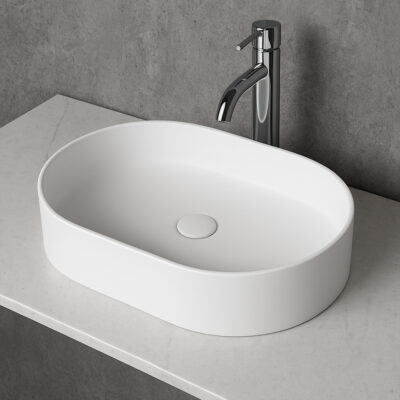 Hvidt Ball Vask Ø40 Hvid