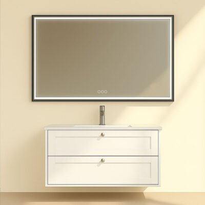 Kagami Elegance 120x90 Spejl Sort Ramme Kagami Elegance 120x90 Spejl Sort Ramme