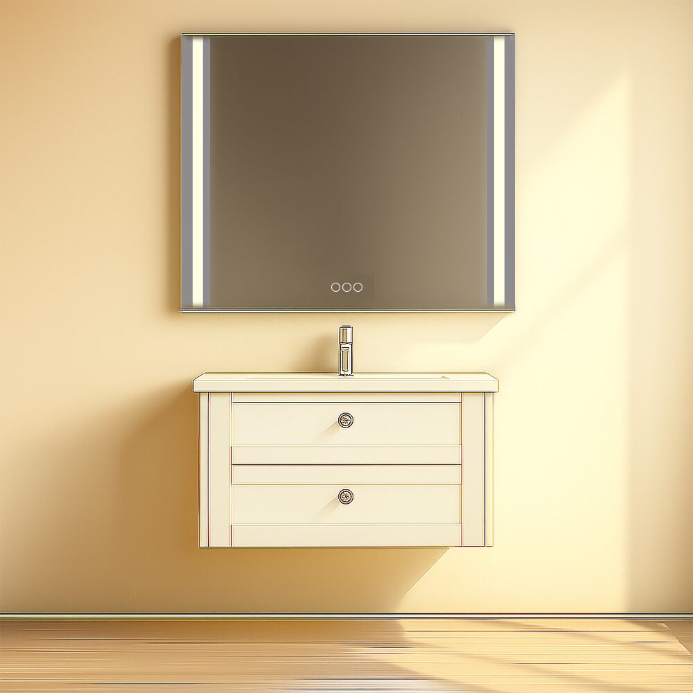 Kagami Fold Krom Spejl 80x70 Kagami Fold Krom Spejl 80x70
