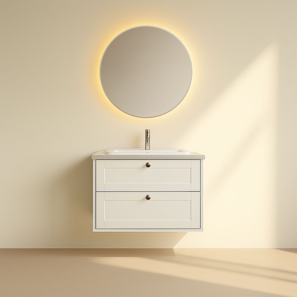 Kagami Glow Round Clean Ø70 Spejl Kagami Glow Round Clean Ø70 Spejl