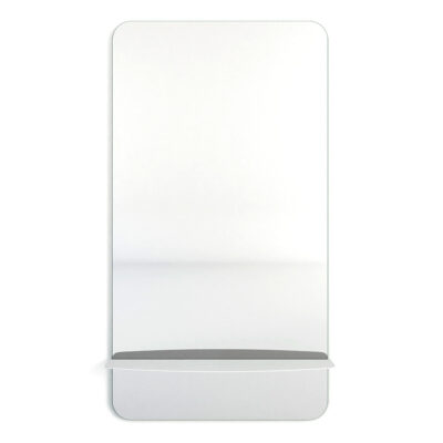 Metallbude Caleo Spejl med hylde 110x60 Hvid Metallbude Caleo Spejl med hylde 110x60 Hvid