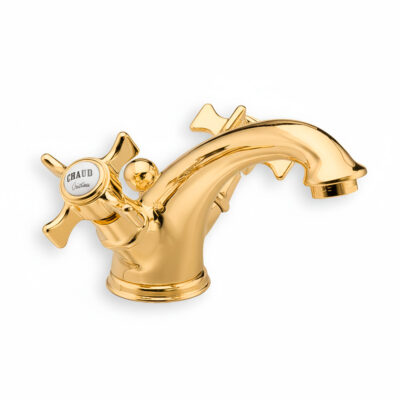 Classic CNC-211 Håndvaskarmatur Poleret Guld Messing PVD Classic CNC-211 Håndvaskarmatur Poleret Guld Messing PVD