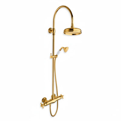 Classic CNC-486 Brusesæt Poleret Guld Messing PVD Classic CNC-486 Brusesæt Poleret Guld Messing PVD