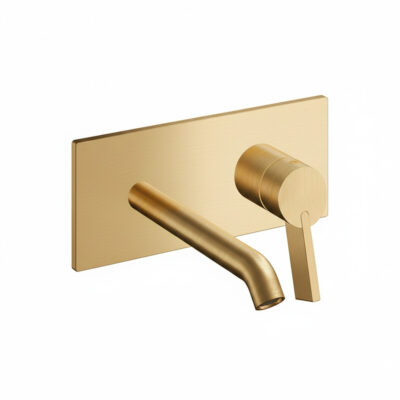 Inox PAC-256 Håndvaskarmatur Børstet Guld Messing PVD Inox PAC-256 Håndvaskarmatur Børstet Guld Messing PVD