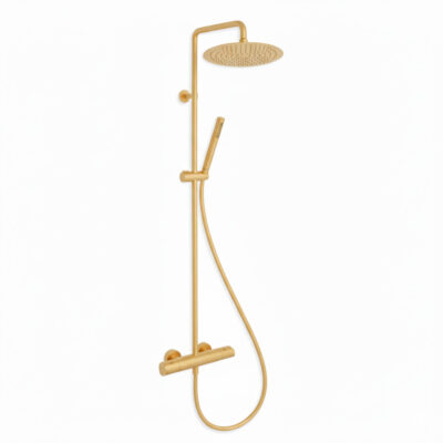 Timeless PFC-486 Brusesæt Børstet Guld Messing PVD Timeless PFC-486 Brusesæt Børstet Guld Messing PVD